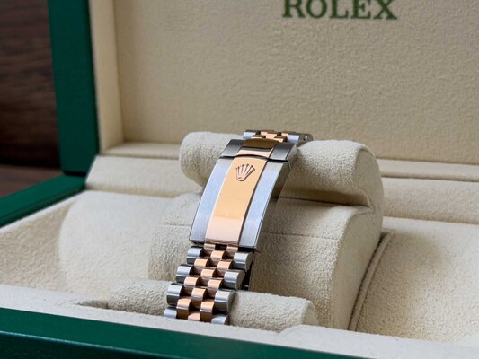 Rolex Datejust 41 CHOCOLATE Everose-Gold Oyster 41mm Oystersteel Everose-Gold 126331 2023 GARANTIE 