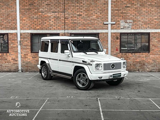 Mercedes-Benz G55 AMG Lang DESIGNO 5.5 V8 476pk 700Nm 2007 Youngtimer G-Klasse