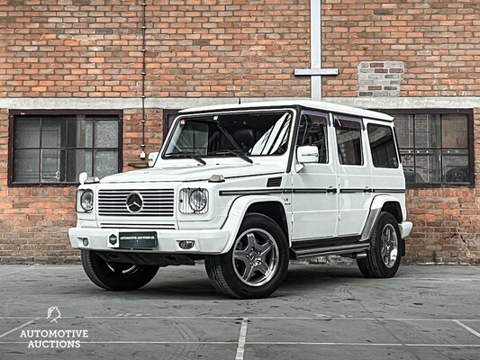 Mercedes-Benz G55 AMG Lang DESIGNO 5.5 V8 476pk 700Nm 2007 Youngtimer G-Klasse