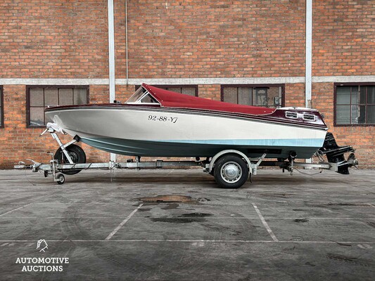 Hellwig V515 120hp 1968 Motorboat, 92-88-YJ