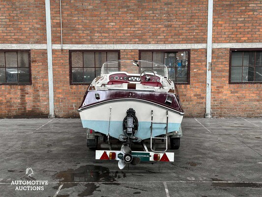 Hellwig V515 120hp 1968 Motorboat, 92-88-YJ