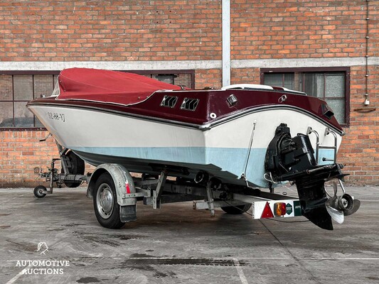 Hellwig V515 120hp 1968 Motorboat, 92-88-YJ