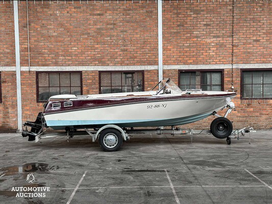 Hellwig V515 120hp 1968 Motorboat, 92-88-YJ