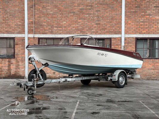 Hellwig V515 120hp 1968 Motorboat, 92-88-YJ