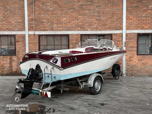 Hellwig V515 120hp 1968 Motorboat, 92-88-YJ