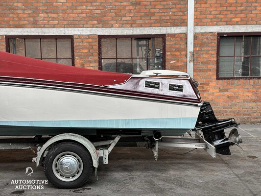 Hellwig V515 120hp 1968 Motorboat, 92-88-YJ