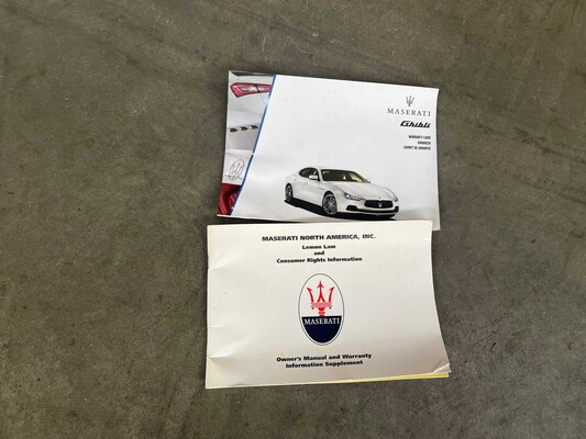 Maserati Ghibli S 3.0 V6 BiTurbo 411pk 2014