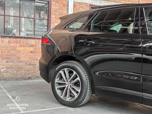 Jaguar F-PACE 2.0t AWD Pure R-Sport 250pk 2019 (Origineel-NL), ZG-728-K