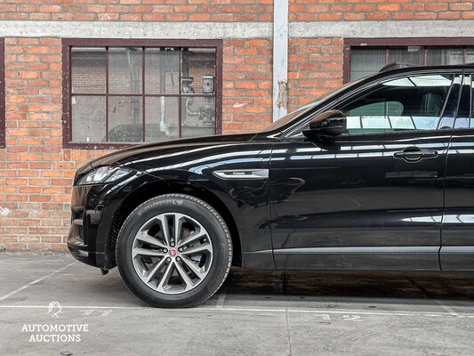 Jaguar F-PACE 2.0t AWD Pure R-Sport 250pk 2019 (Origineel-NL), ZG-728-K