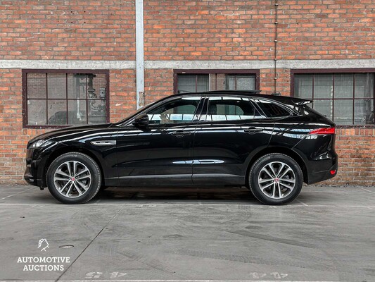 Jaguar F-PACE 2.0t AWD Pure R-Sport 250pk 2019 (Origineel-NL), ZG-728-K