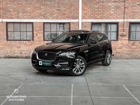 Jaguar F-PACE 2.0t AWD Pure R-Sport 250pk 2019 (Origineel-NL), ZG-728-K