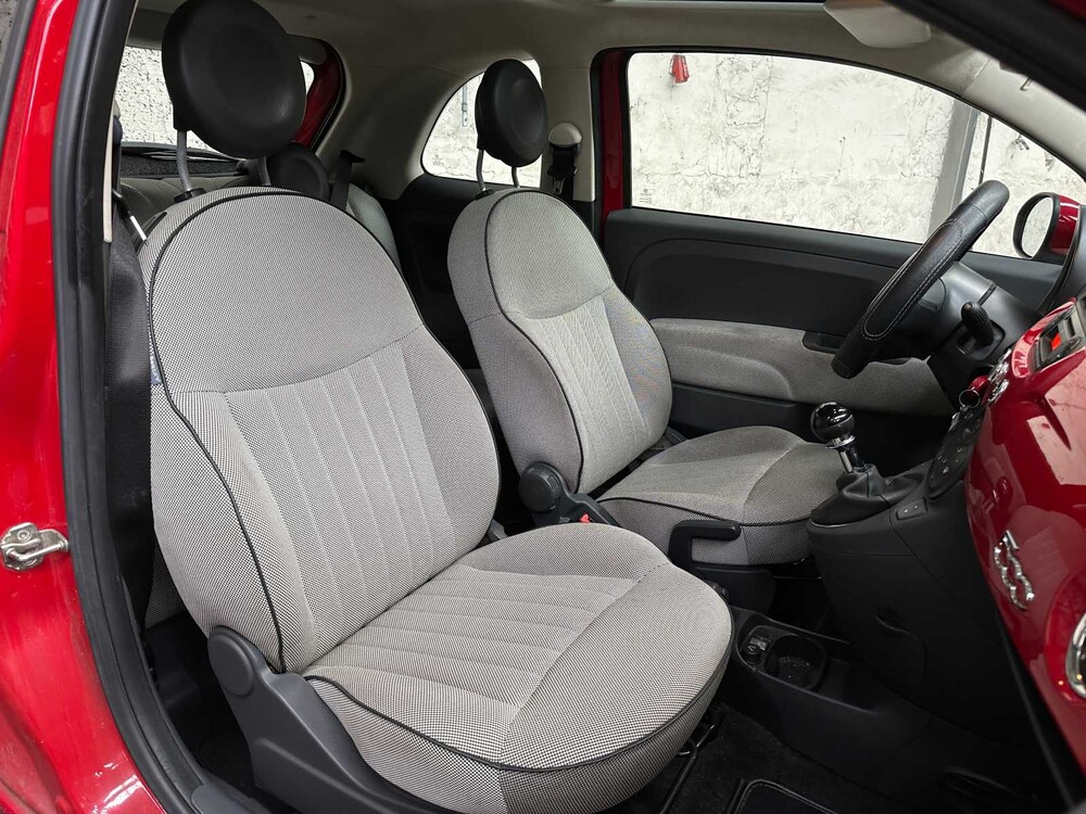 Fiat 500 1.4-16V Lounge 101pk 2007 (Origineel-NL), 77-XZ-SK