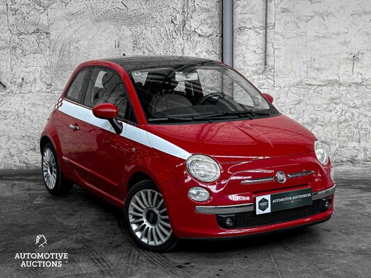 Fiat 500 1.4-16V Lounge 101pk 2007 (Origineel-NL), 77-XZ-SK