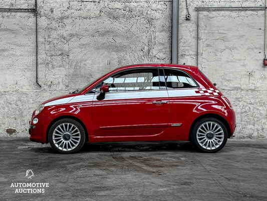 Fiat 500 1.4-16V Lounge 101hp 2007 (Original-NL), 77-XZ-SK