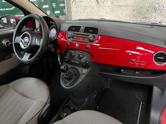 Fiat 500 1.4-16V Lounge 101hp 2007 (Original-NL), 77-XZ-SK