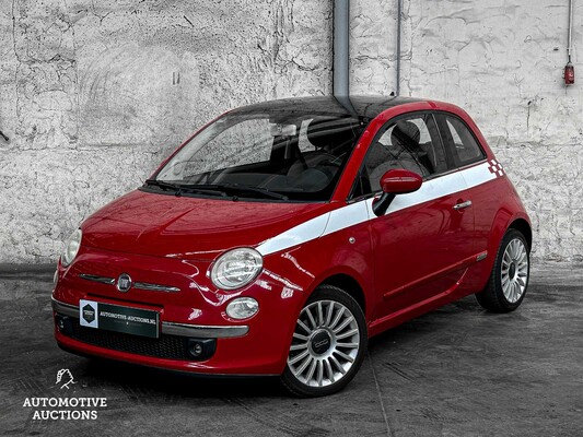 Fiat 500 1.4-16V Lounge 101hp 2007 (Original-NL), 77-XZ-SK