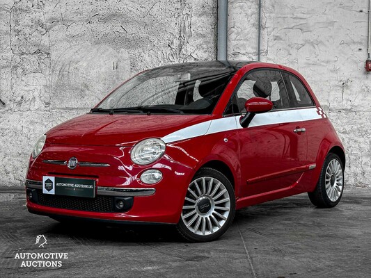 Fiat 500 1.4-16V Lounge 101pk 2007 (Origineel-NL), 77-XZ-SK