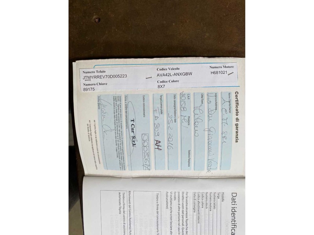 Toyota RAV4 2.5 Hybrid Executive 197PS 2016, GDG-89-K