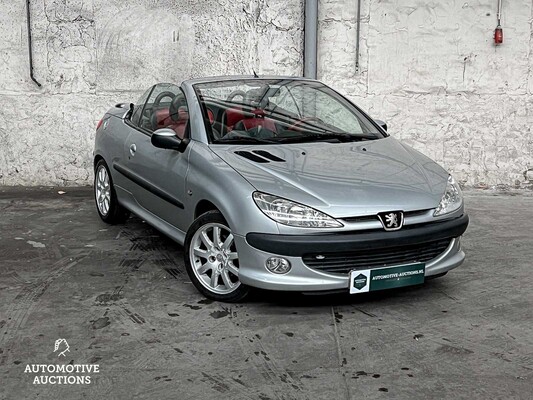 Peugeot 206 CC 1.6-16V 109PS 2002 -Geburtsdatum NL-, 95-LB-NB