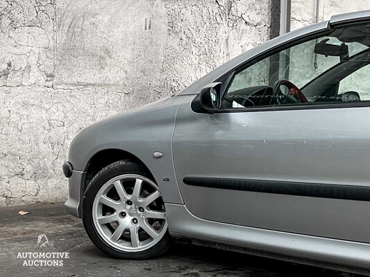 Peugeot 206 CC 1.6-16V 109PS 2002 -Geburtsdatum NL-, 95-LB-NB