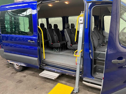 Ford Transit Kombi 310 2.0 TDCI L3H2 Tr 105pk 2019 (Origineel-NL + 1e Eigenaar), XG-688-Z