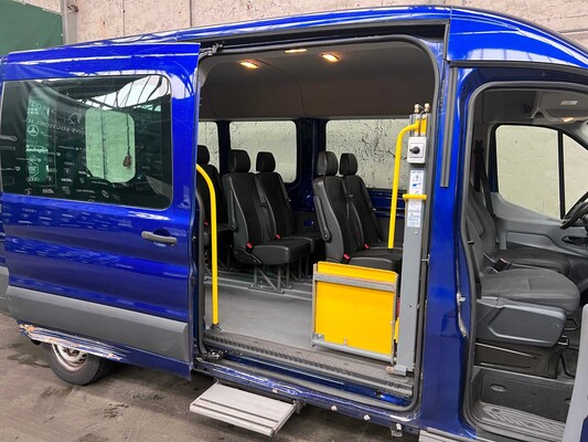 Ford Transit Kombi 310 2.0 TDCI L3H2 Tr 105pk 2019 (Origineel-NL + 1e Eigenaar), XG-688-Z