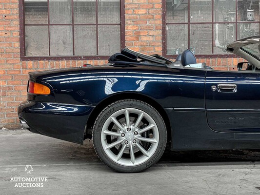 Aston Martin DB7 Volante 5.9 V12 Vantage 416pk 2002 (Origineel-NL) Cabriolet, 88-JL-PX Youngtimer