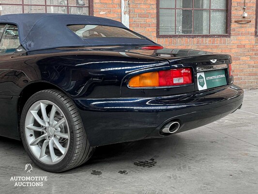 Aston Martin DB7 Volante 5.9 V12 Vantage 416pk 2002 (Origineel-NL) Cabriolet, 88-JL-PX Youngtimer