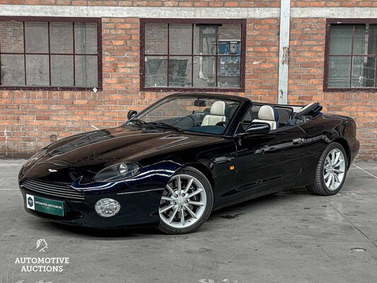 Aston Martin DB7 Volante 5.9 V12 Vantage 416pk 2002 (Origineel-NL) Cabriolet, 88-JL-PX Youngtimer