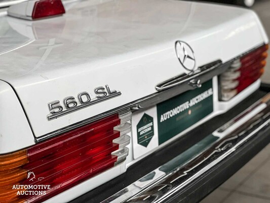 Mercedes-Benz 560 SL V8 231hp 1986 SL-Class Youngtimer