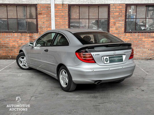 Mercedes-Benz C200 K Sport Coupé 163hp 2002 C-Class, NT-191-G Youngtimer