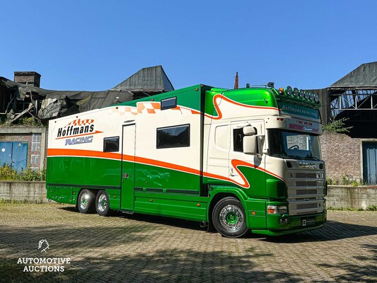 Scania R 144 LB 6X2 NA 71190 V8 460hp 1999 (Original-NL) -RACING TRUCK-, BH-FS-50