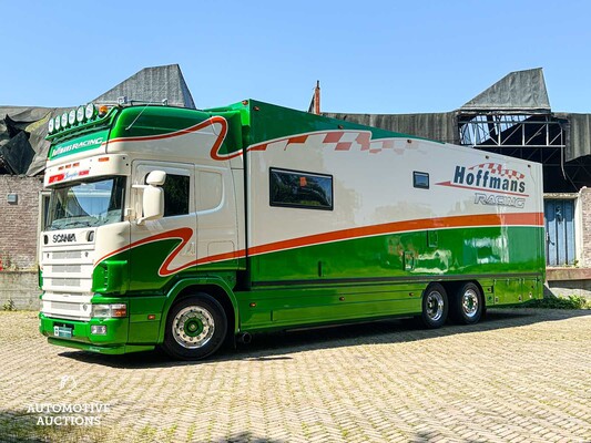 Scania R 144 LB 6X2 NA 71190 V8 460pk 1999 (Origineel-NL) -RACING TRUCK-, BH-FS-50