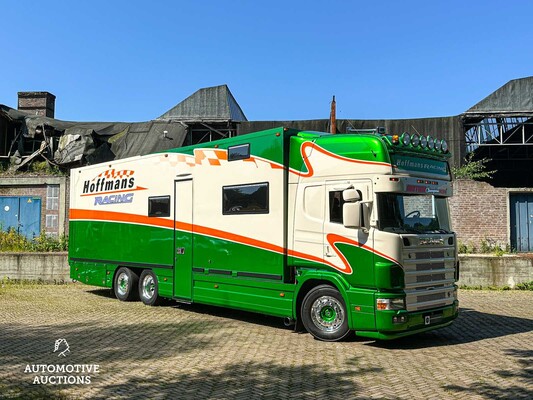 Scania R 144 LB 6X2 NA 71190 V8 460PS 1999 (Original-NL) -RACING TRUCK-, BH-FS-50