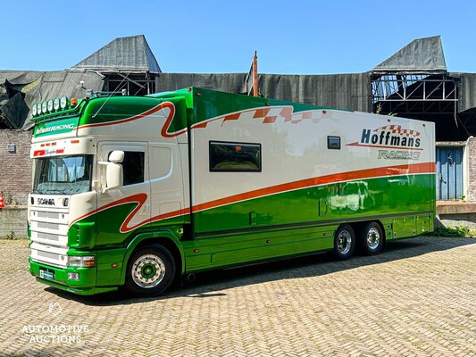 Scania R 144 LB 6X2 NA 71190 V8 460PS 1999 (Original-NL) -RACING TRUCK-, BH-FS-50