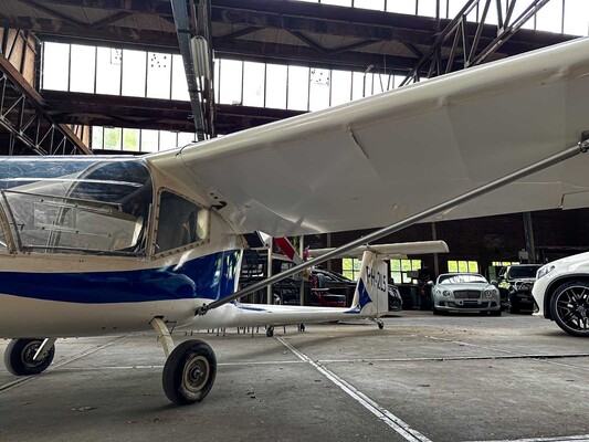 Albatros AE 209 ultraleichtes Propellerflugzeug mit Rotax 582 Bombardier v.v Custom Trailer 