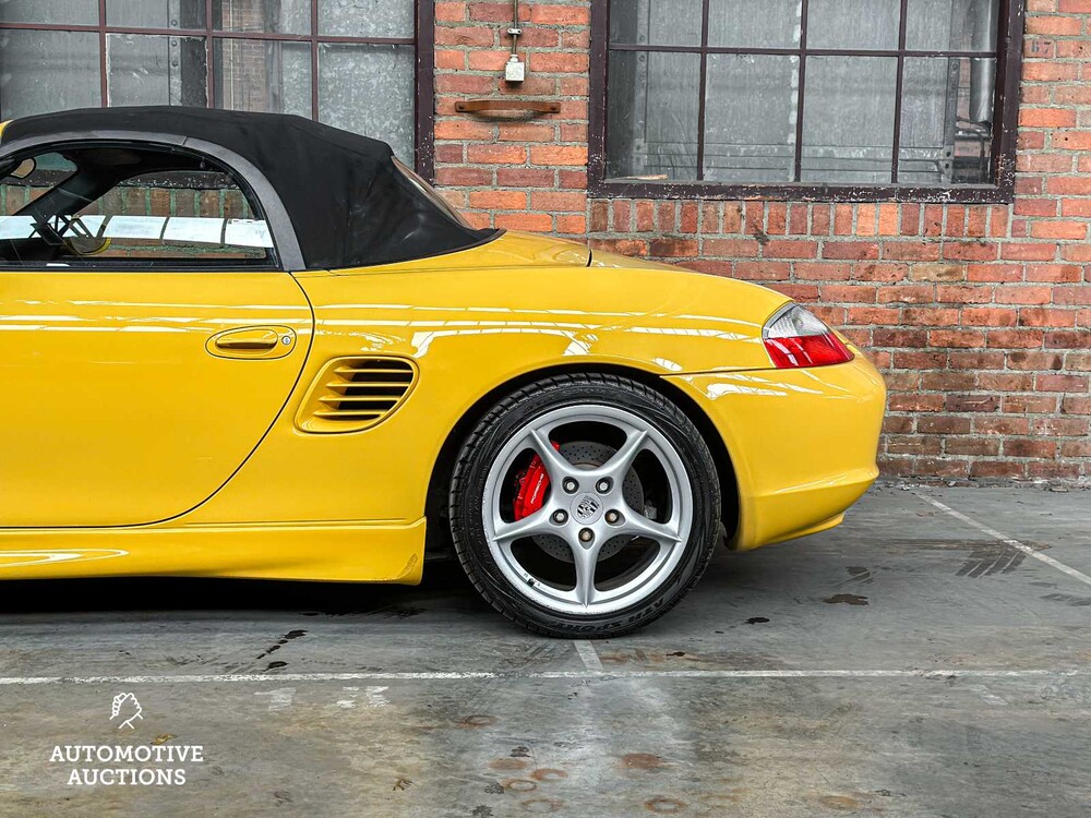 Porsche Boxster S 986 Facelift -MANUAL- GT3 uitvoering 3.2 260pk 2003, Youngtimer