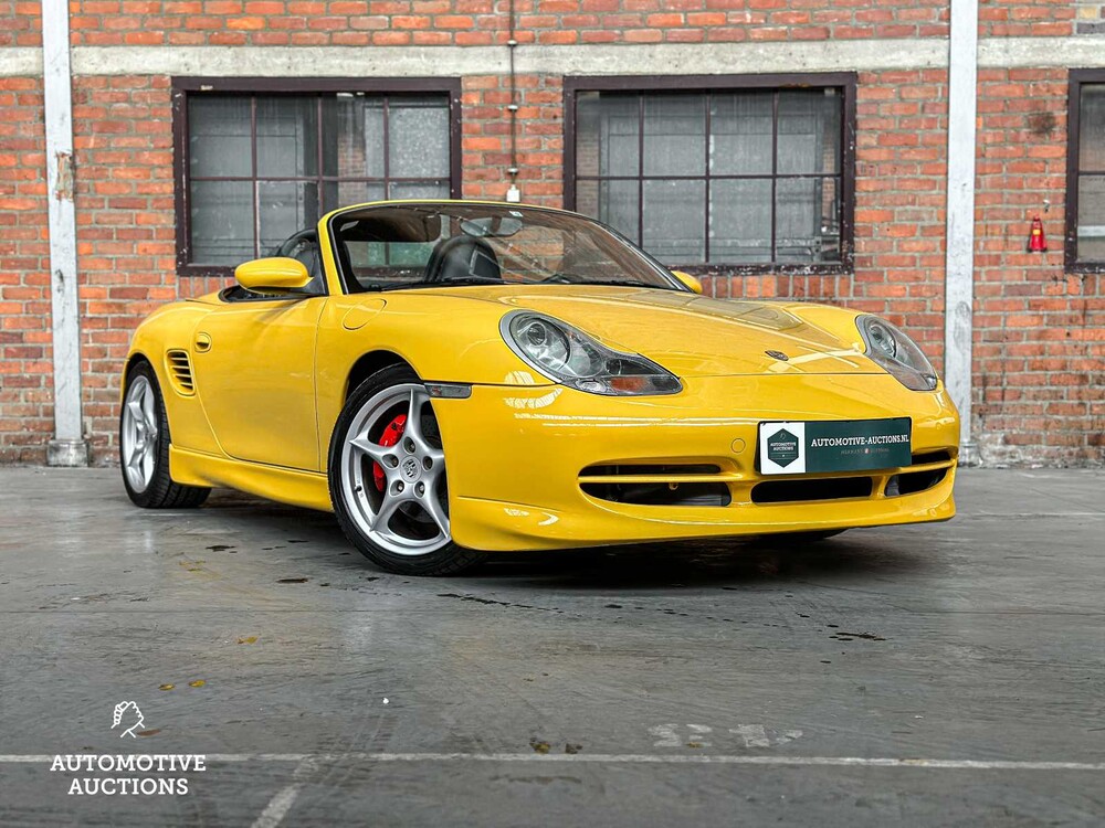 Porsche Boxster S 986 Facelift -MANUAL- GT3 uitvoering 3.2 260pk 2003, Youngtimer
