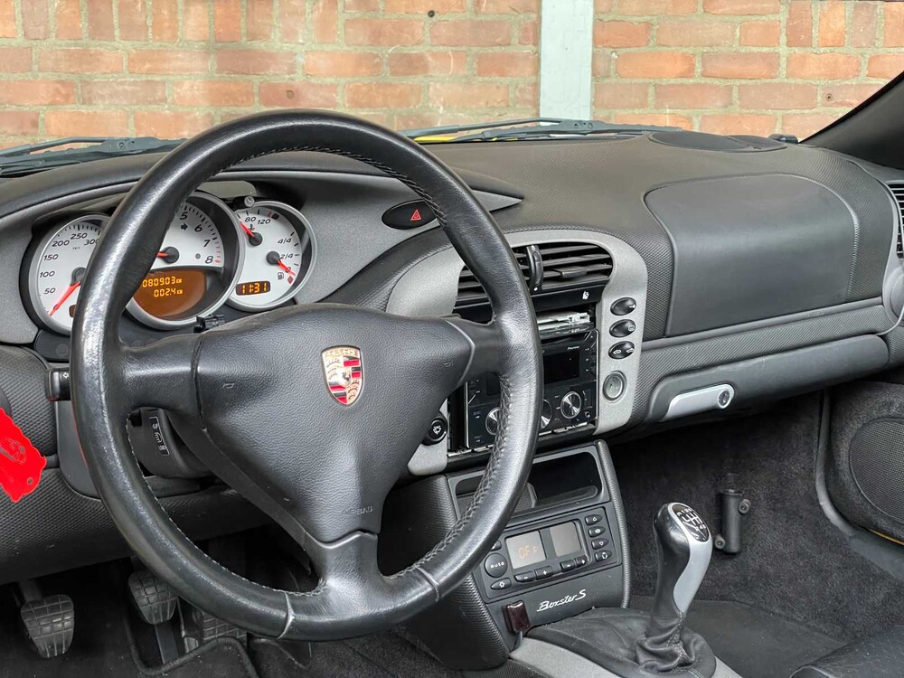 Porsche Boxster S 986 Facelift -MANUAL- GT3 uitvoering 3.2 260pk 2003, Youngtimer