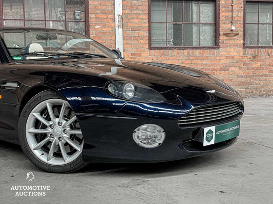 Aston Martin DB7 Volante 5.9 V12 Vantage 416pk 2002 (Origineel-NL) Cabriolet, 88-JL-PX Youngtimer