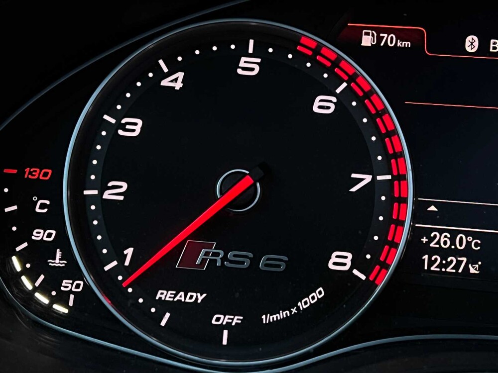 Audi RS6 Avant 4.0 V8 TFSI Quattro (Performance) Pro Line Plus C7 605hp 2017 (Carbon), RS-956-N