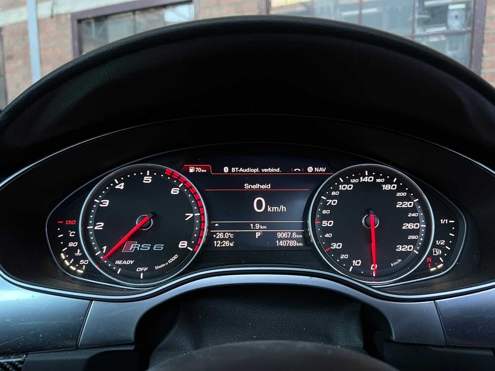 Audi RS6 Avant 4.0 V8 TFSI Quattro (Performance) Pro Line Plus C7 605hp 2017 (Carbon), RS-956-N