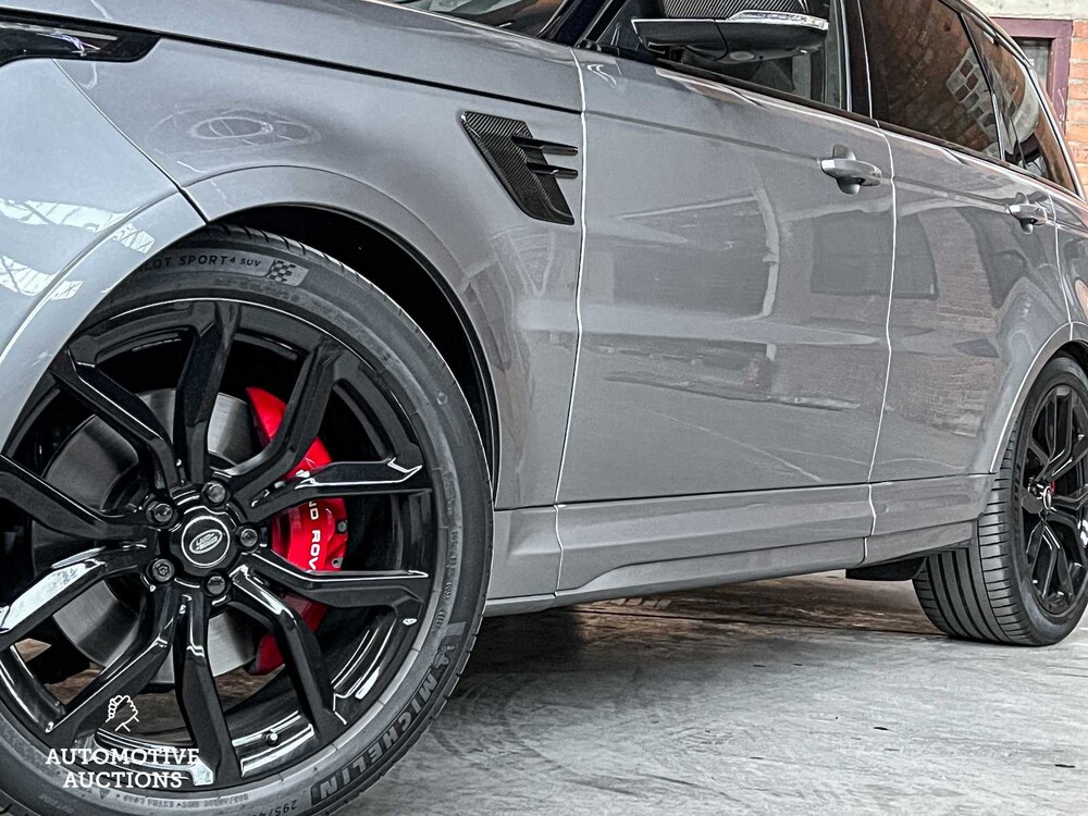 Land Rover Range Rover Sport SVR 5.0 V8 Supercharged FACELIFT 575pk 2019 (CARBON), G-233-LK