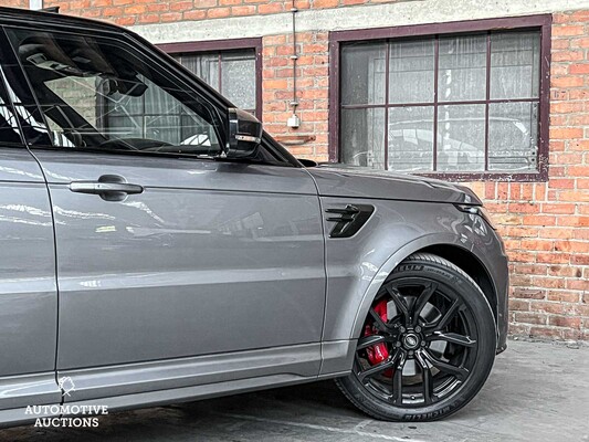 Land Rover Range Rover Sport SVR 5.0 V8 Supercharged FACELIFT 575hp 2019 (CARBON), G-233-LK