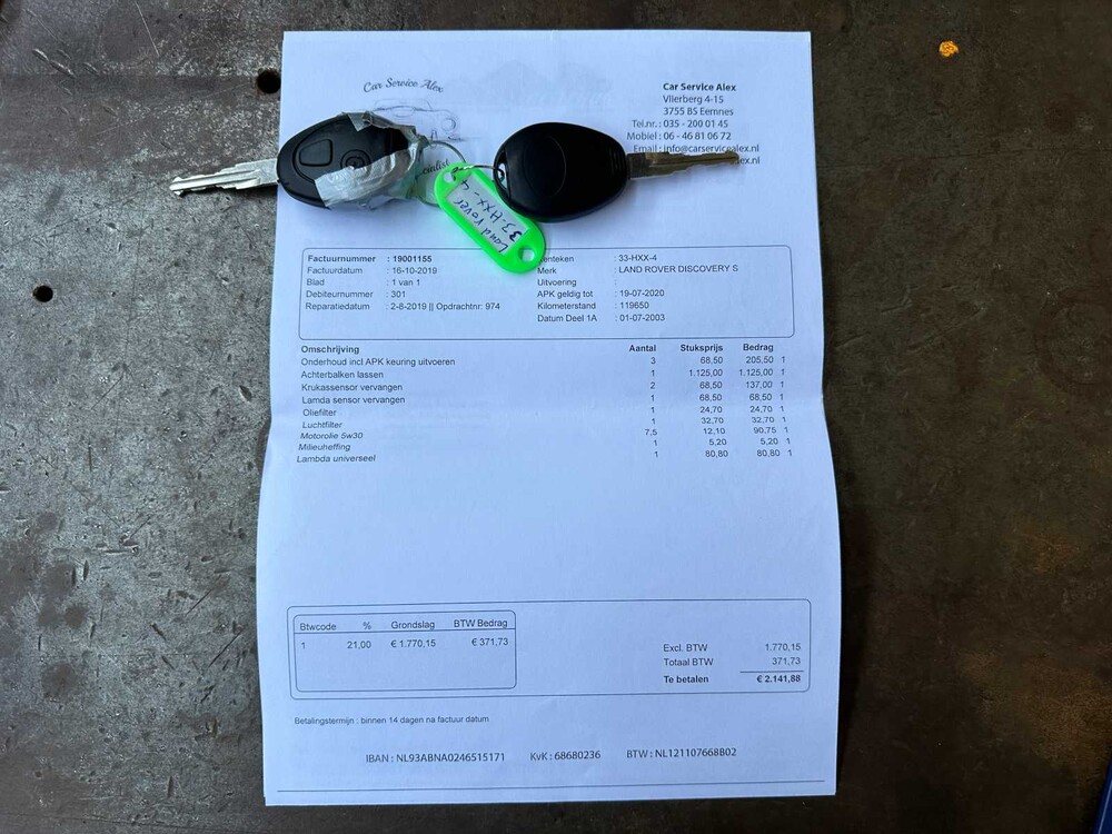 Land Rover Discovery 4.4 V8 SE 299hp 2003, 33-HXX-4 Youngtimer