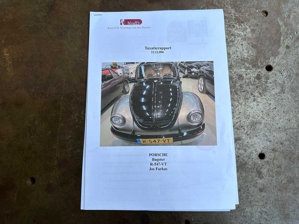 Porsche Boxster S Bugster 3.2 260hp 2000 (Volkswagen Beetle), R-547-VT