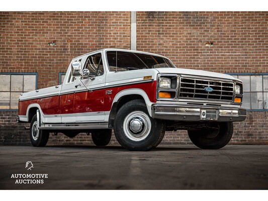 Ford F250 XLT 7.5 V8 Pick-Up Truck F-Series VII 228pk 1985, VVF-76-P