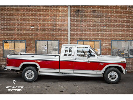 Ford F250 XLT 7.5 V8 Pick-Up Truck F-Series VII 228pk 1985, VVF-76-P