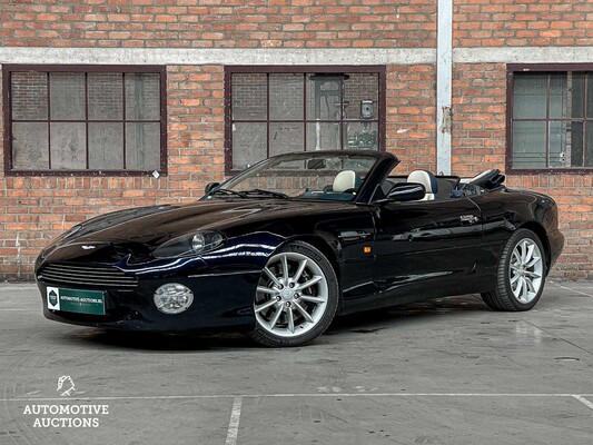 Aston Martin DB7 Volante 5.9 V12 Vantage 416pk 2002 (Origineel-NL) Cabriolet, 88-JL-PX Youngtimer