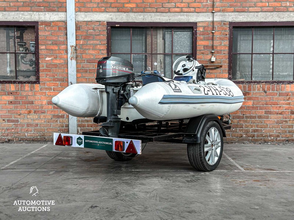 Zodiac VL310R Inflatable boat 15hp, 2-YH-538
